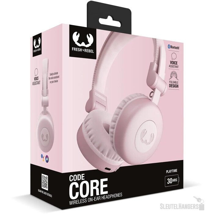 3HP1000 I Fresh 'n Rebel Code Core Draadloze on-ear koptelefoon roze