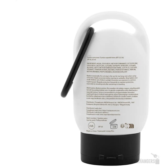 Suntox Zonnebrandcreme Zwart