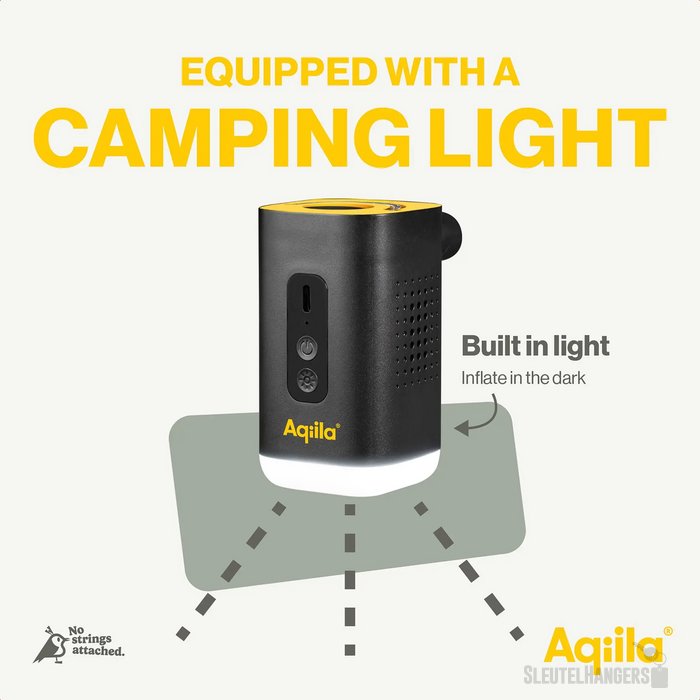 Aqiila Airbird C2 Draadloze Elektrische Luchtpomp zwart