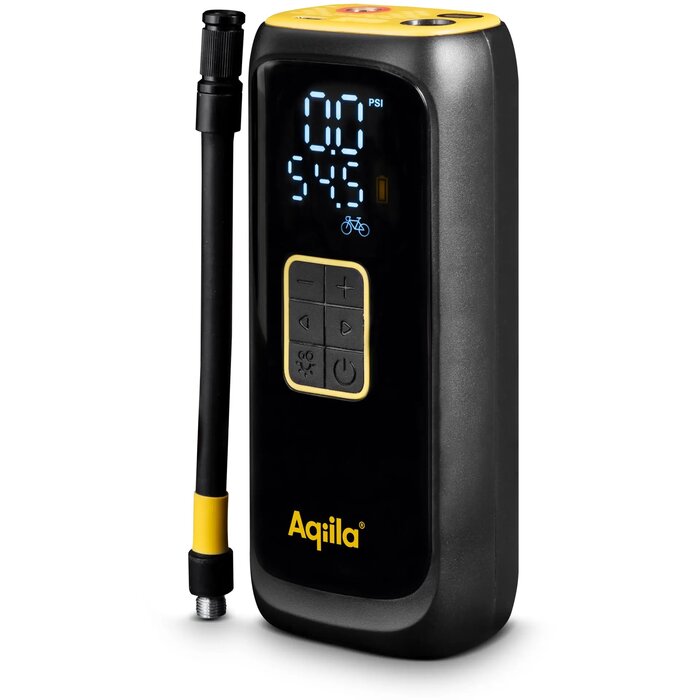 Aqiila Airbird C4 draagbare compressor zwart