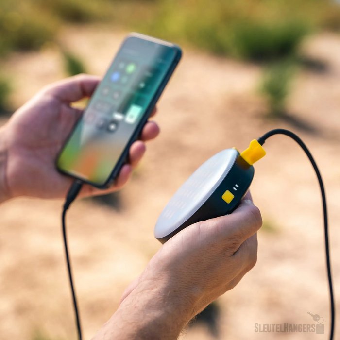 Aqiila Powerbird BL10 Lamp en Powerbank 10.000 mAh zwart