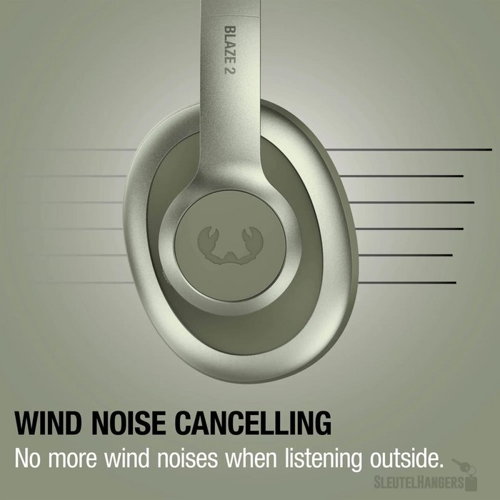 Fresh 'n Rebel Clam Blaze 2 Over-Ear ENC Koptelefoon dried green