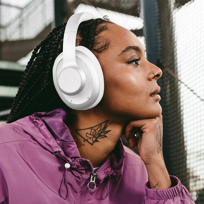 Fresh 'n Rebel Clam Blaze 2 Over-Ear ENC Koptelefoon licht grijs