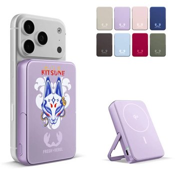 Fresh 'n Rebel Draadloze Powerbank 10000mAh Geschikt voor MagSafe blauw