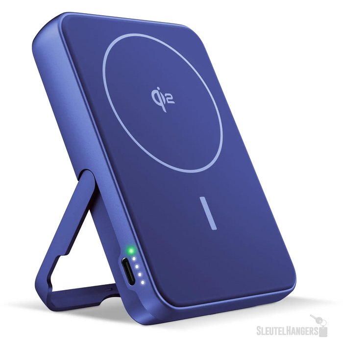 Fresh 'n Rebel Draadloze Powerbank 10000mAh Geschikt voor MagSafe blauw