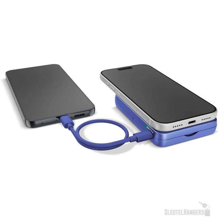 Fresh 'n Rebel Draadloze Powerbank 10000mAh Geschikt voor MagSafe blauw
