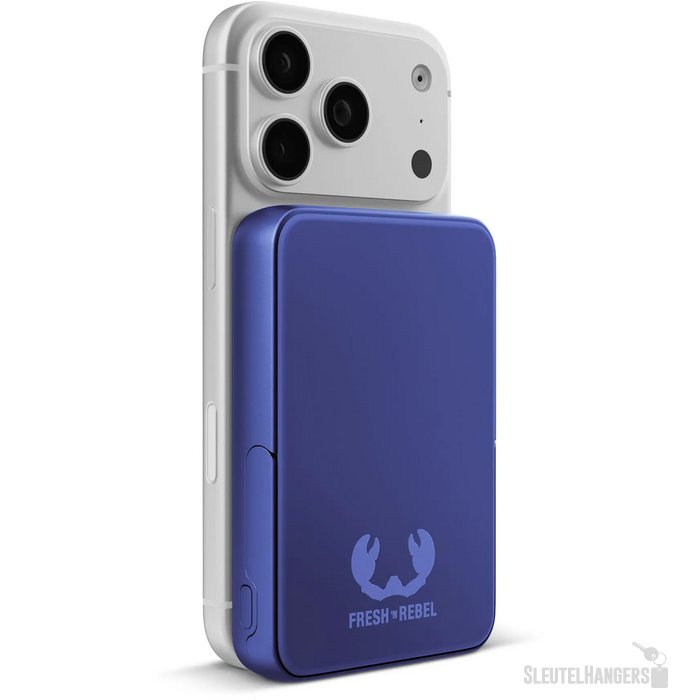 Fresh 'n Rebel Draadloze Powerbank 10000mAh Geschikt voor MagSafe blauw