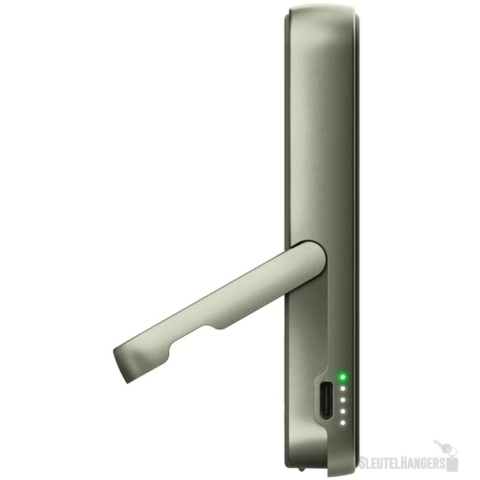 Fresh 'n Rebel Draadloze Powerbank 10000mAh Geschikt voor MagSafe dried green