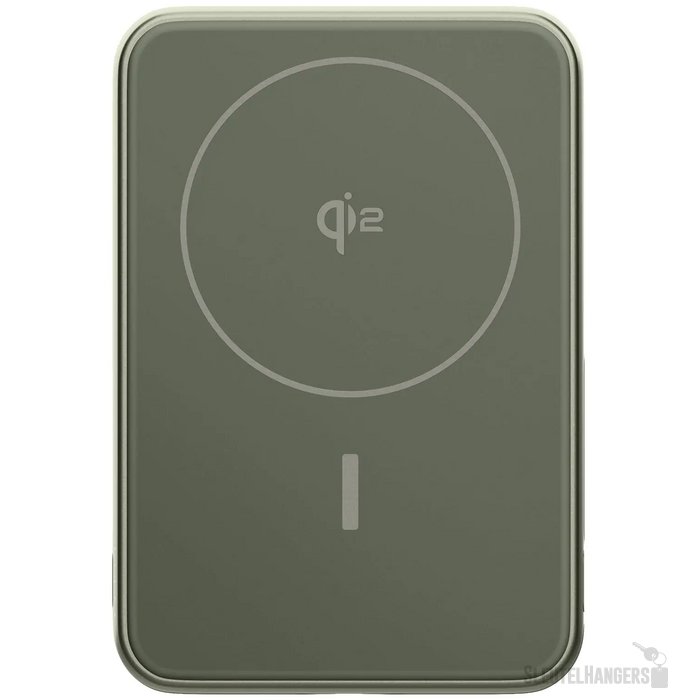Fresh 'n Rebel Draadloze Powerbank 10000mAh Geschikt voor MagSafe dried green