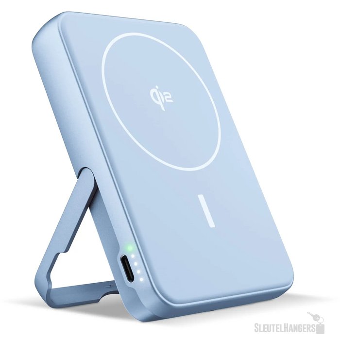 Fresh 'n Rebel Draadloze Powerbank 10000mAh Geschikt voor MagSafe lichtblauw