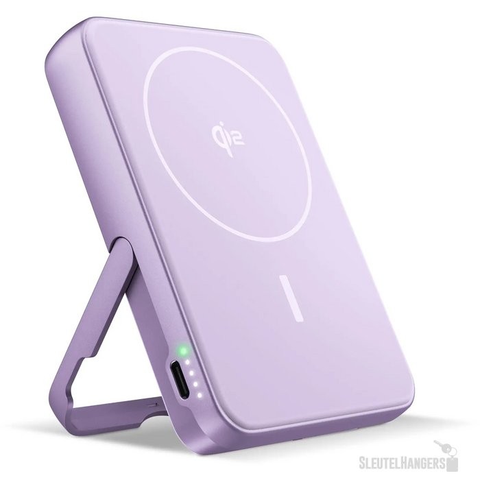 Fresh 'n Rebel Draadloze Powerbank 10000mAh Geschikt voor MagSafe lila