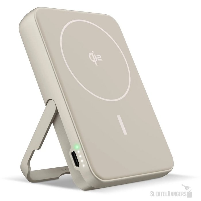 Fresh 'n Rebel Draadloze Powerbank 10000mAh Geschikt voor MagSafe beige