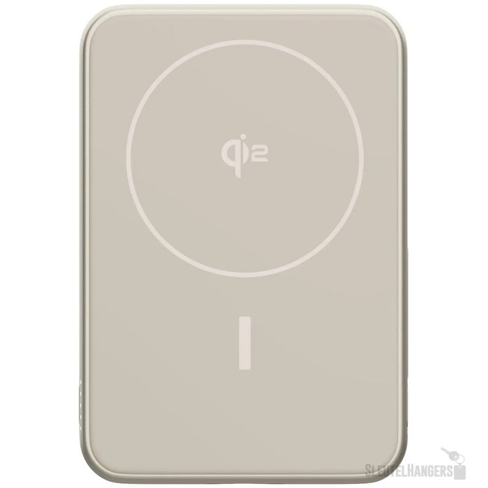 Fresh 'n Rebel Draadloze Powerbank 10000mAh Geschikt voor MagSafe beige