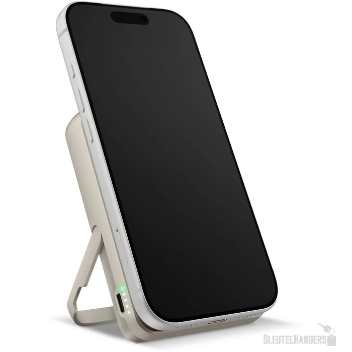 Fresh 'n Rebel Draadloze Powerbank 10000mAh Geschikt voor MagSafe beige