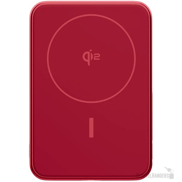 Fresh 'n Rebel Draadloze Powerbank 10000mAh Geschikt voor MagSafe rood
