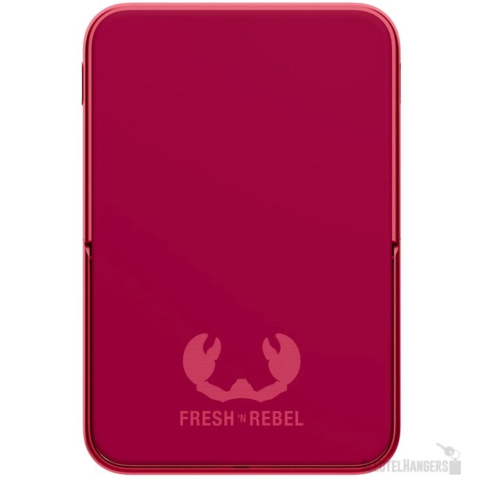 Fresh 'n Rebel Draadloze Powerbank 10000mAh Geschikt voor MagSafe rood