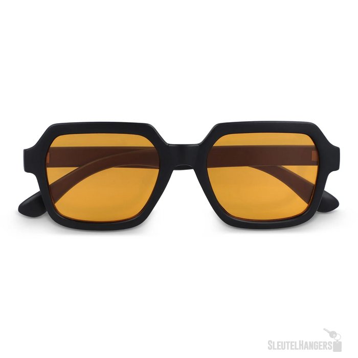 Lars Zonnebril UV400 zwart / oranje