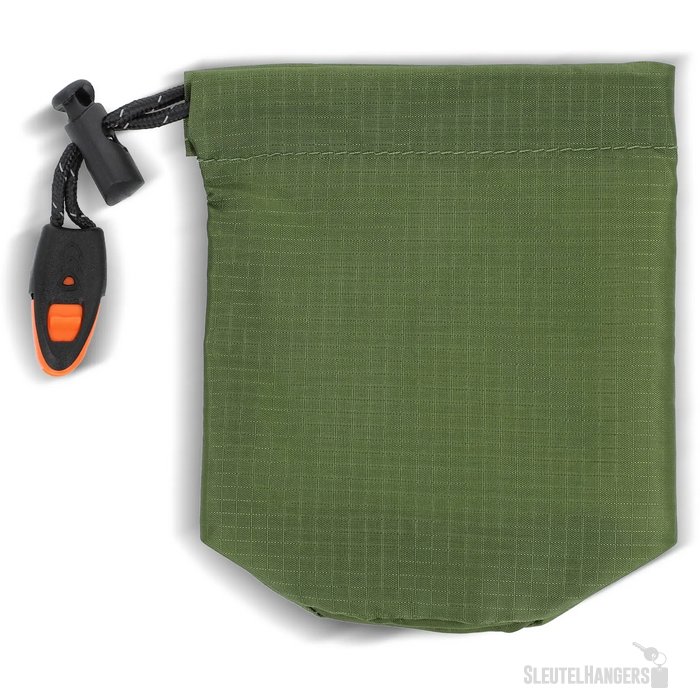 Outdoor Survival 2-in-1 thermische poncho dried green