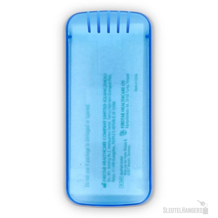 Pleistersdoosje met 5 PE-pleisters Blauw