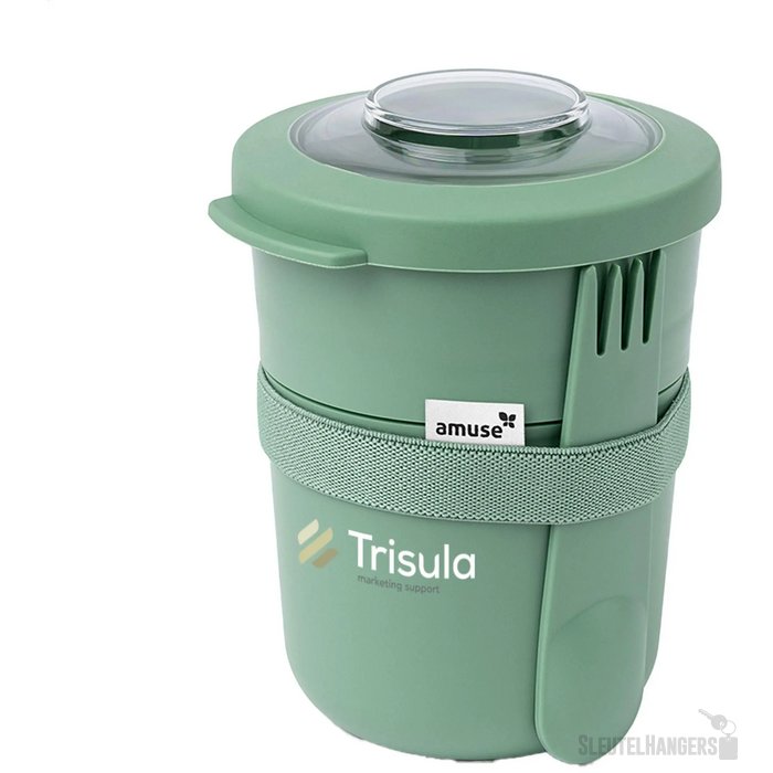 Amuse Tylla Food Bowl Duo 600 Ml Sage Green 600 ml