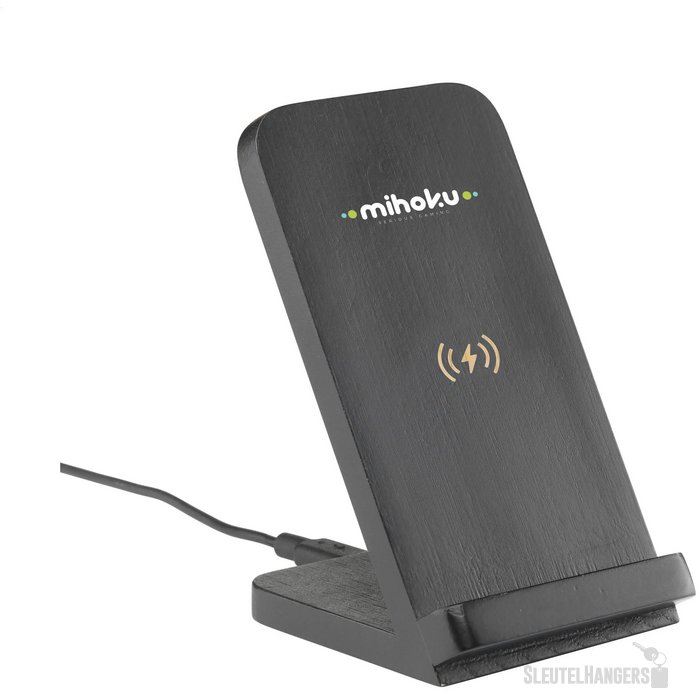 Baloo Wireless Charger Stand 15W Oplader Zwart