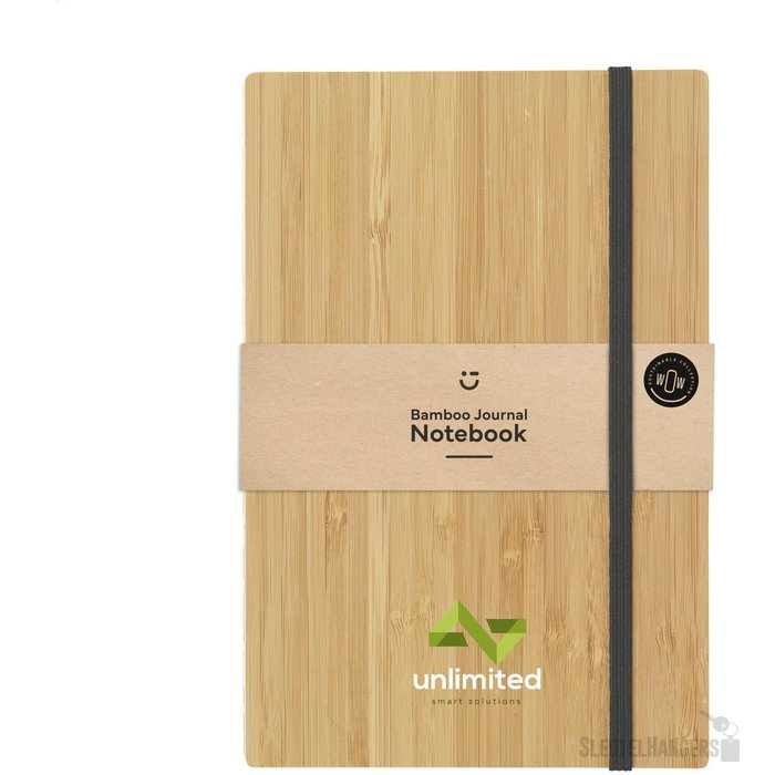 Bamboo Journal Naked Spine Notebook A5 Naturel