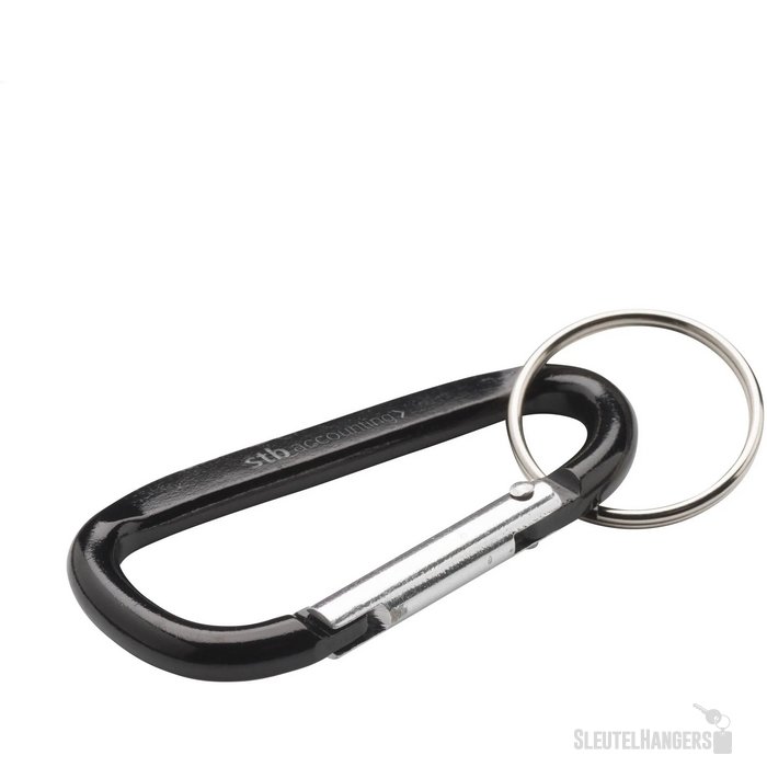 Carabiner Grs Recycled Alu Karabijnhaak Zwart