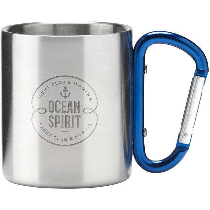 Carabiner Rcs Outdoor Mug 220 Ml Mok Blauw