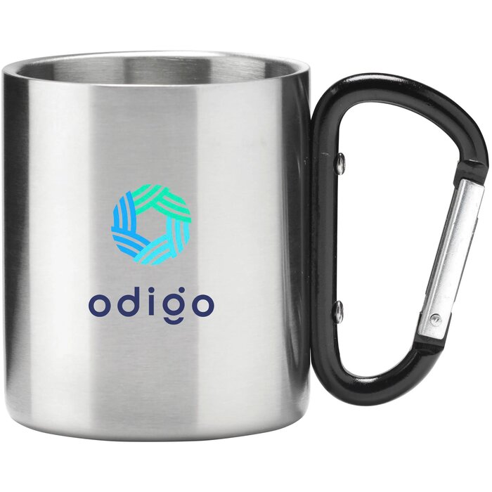 Carabiner Rcs Outdoor Mug 220 Ml Mok Zwart