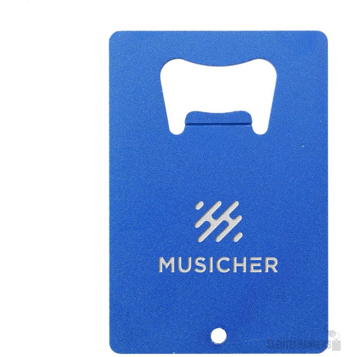 Carta Opener Grs Recycled Alu Flesopener Blauw