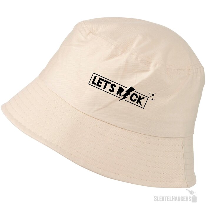 Champion Cotton Bucket Hat Hoed Beige