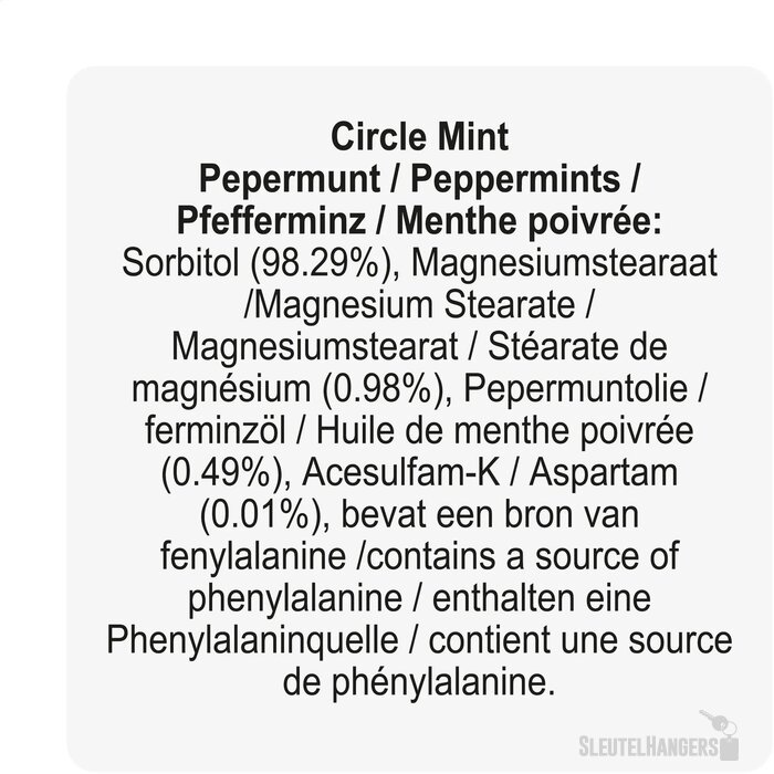 Circle Mint Pepermuntjes