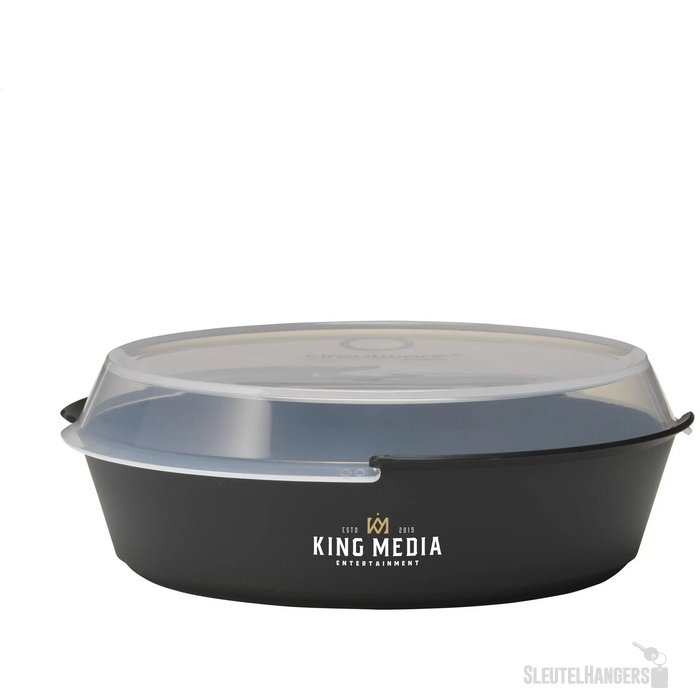 Circulbowl With Lid 800 Ml Zwart