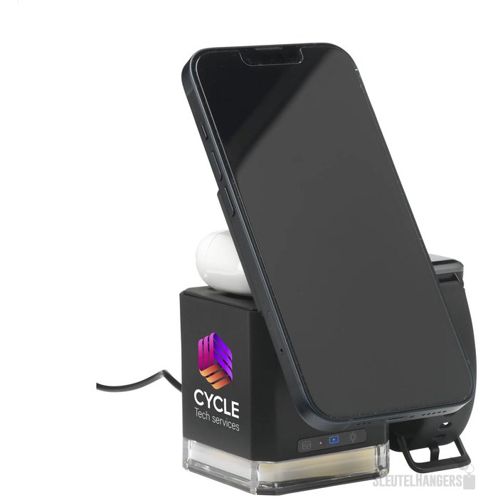 Cube Magsafe 3-In-1 Rcs Recycled Abs Charging Stand