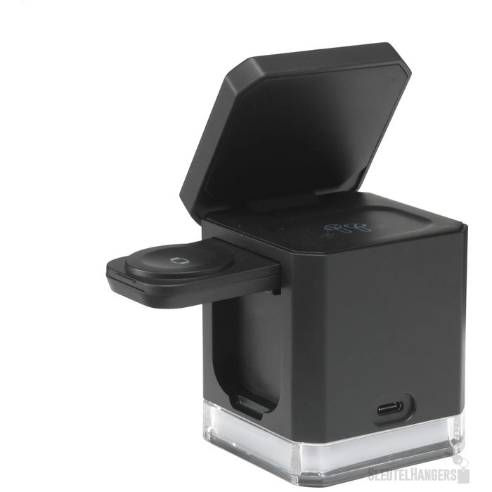 Cube Magsafe 3-In-1 Rcs Recycled Abs Charging Stand