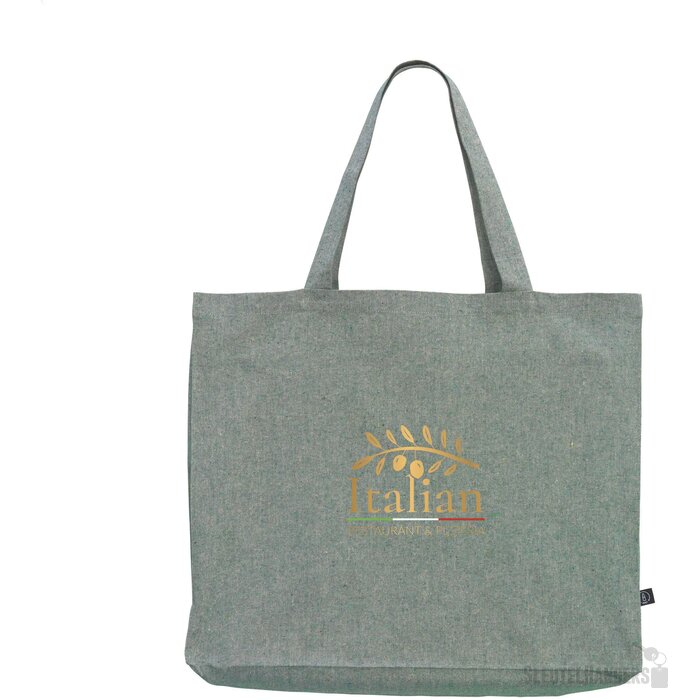 Giant Grs Recycled Shopper Bag (210 G/M²) Tas Groen