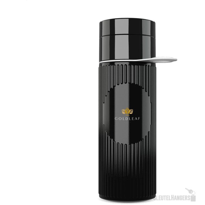 Join The Pipe Atlantis Ring Bottle Black 500 Ml Zwart/Wit