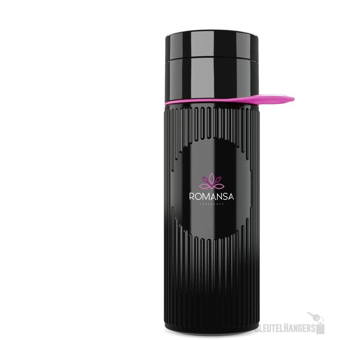 Join The Pipe Atlantis Ring Bottle Black 500 Ml Zwart/Roze