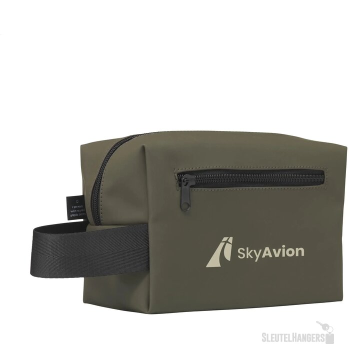 Lennon Rcs Recycled Toiletry Bag Groen