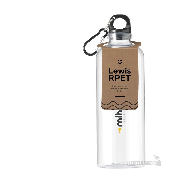 Lewis Rpet Bottle 630 Ml Waterfles Transparant