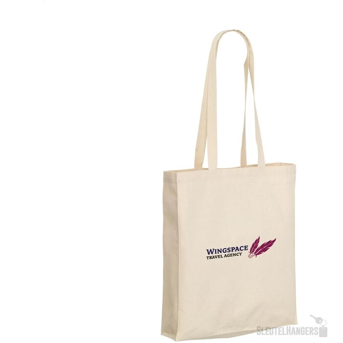 Natural Square Bag (165 G/M²) Katoenen Tas