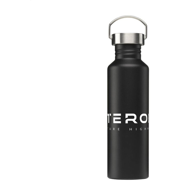 Nebraska Rcs Recycled Steel 800 Ml Single Wall Zwart