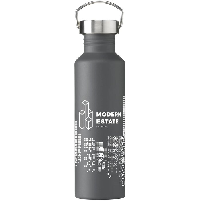 Nebraska Rcs Recycled Steel 800 Ml Single Wall Grijs