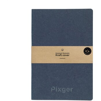 Notebook Grs Washable Kraft Cover A5 Notitieboek Blauw