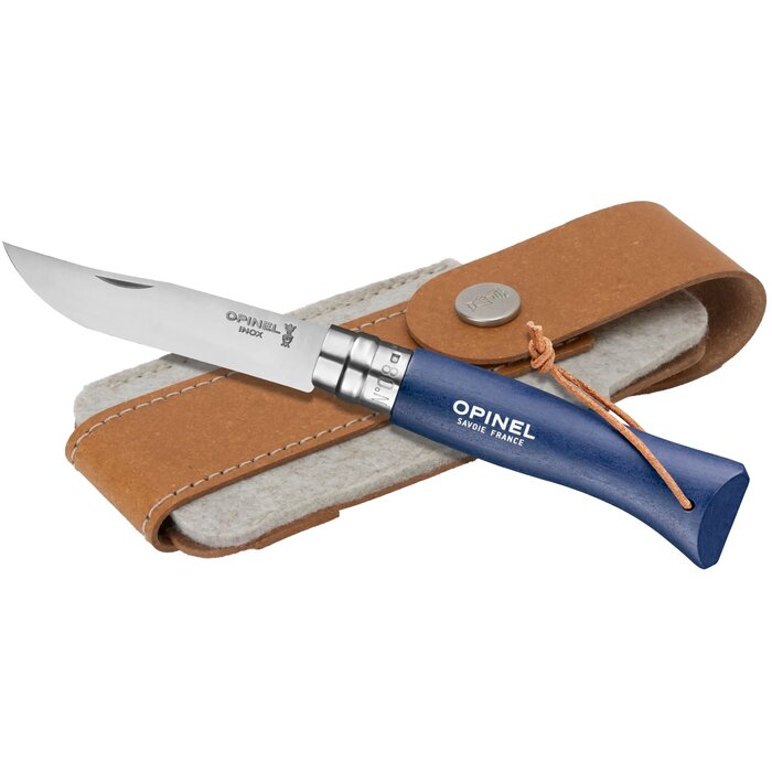 Opinel Colorama No 08 Zakmes In Een Riemetui