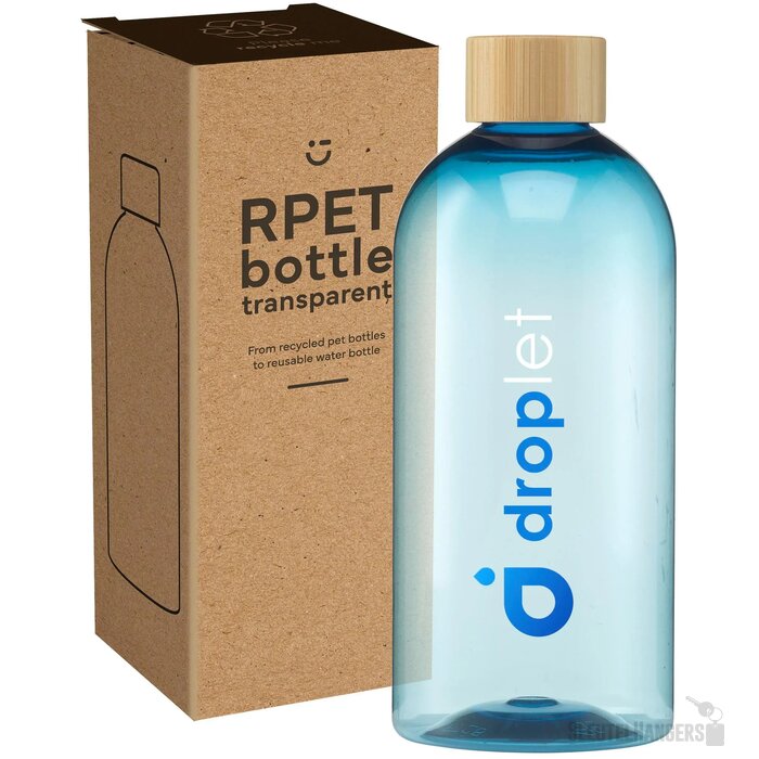 Rpet Bottle 500 Ml Waterfles Blauw 500 ml 500 ml