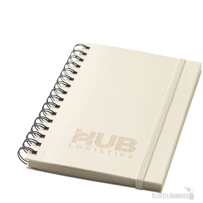 Sugarcane Bagasse Spiral Notebook A5 Notitieboek