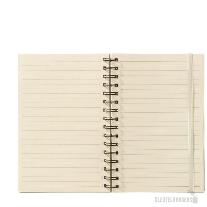 Sugarcane Bagasse Spiral Notebook A5 Notitieboek