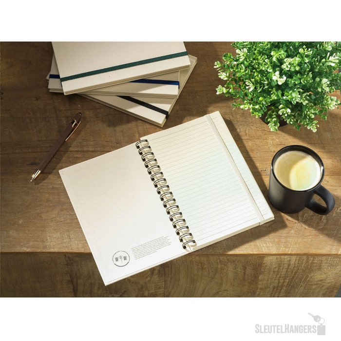 Sugarcane Bagasse Spiral Notebook A5 Notitieboek