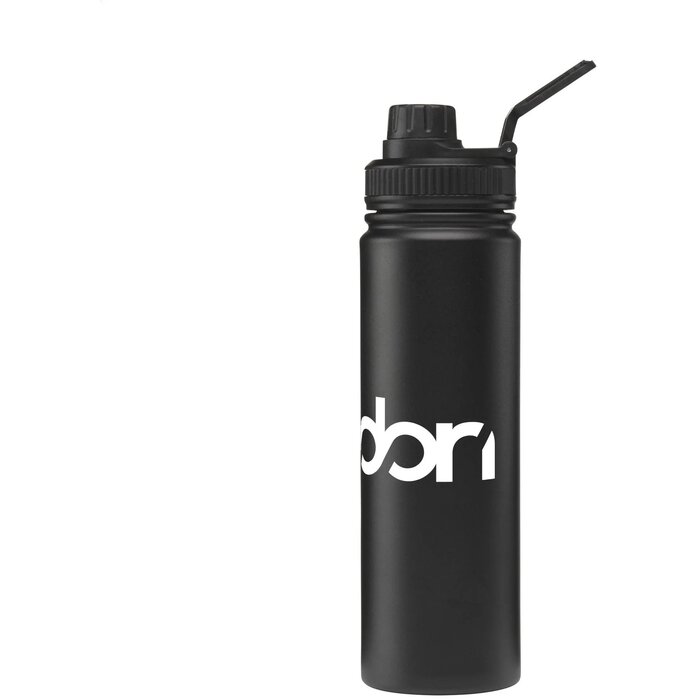 Tappo Bottle Rcs Stainless Steel 800 Ml Single Wall Zwart
